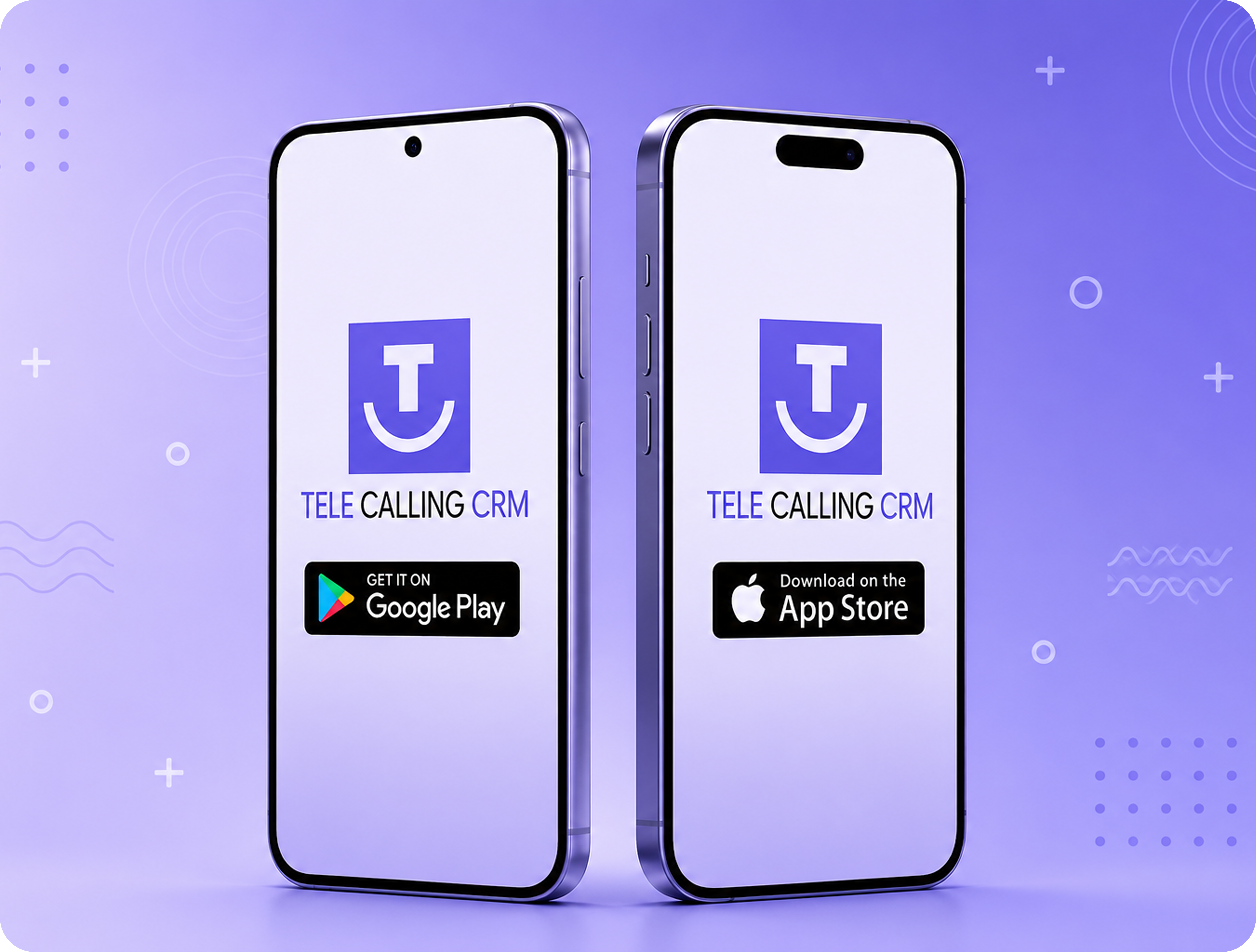 TeleCallingCRM mobile app for Android and iOS